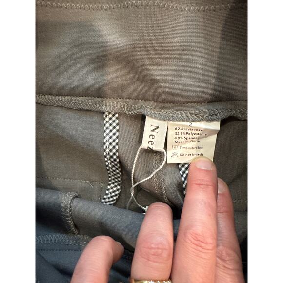 Neezeelee Comfort Stretch Slim Fit Leg Skinny High Waist Pull on Pants Size 2 - Picture 3 of 9